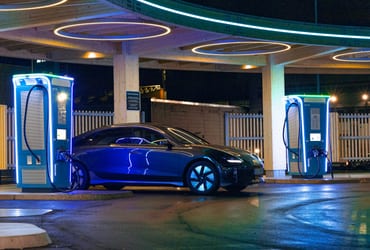 Commercial EV charging installation in Maryland
