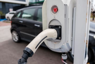 Commercial EV charging installation in Maryland