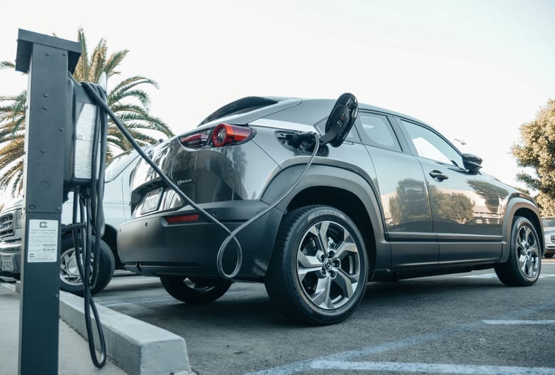 Commercial EV charging installation in Maryland